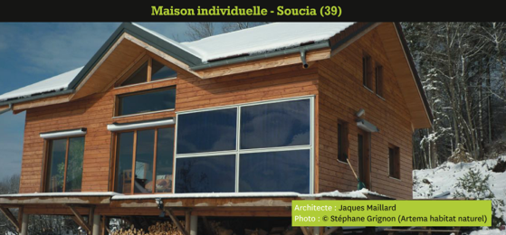 Maison individuelle en paille