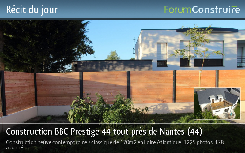 Construction BBC Prestige 44 tout près de Nantes (44)