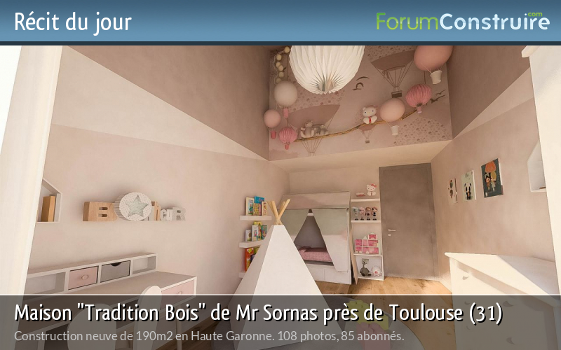Maison "Tradition Bois" de Mr Sornas près de Toulouse (31)