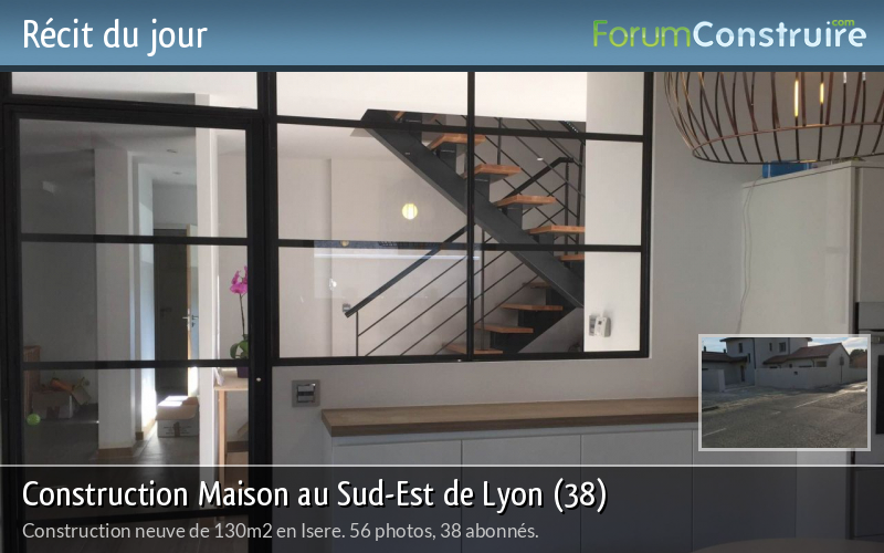 Construction Maison au Sud-Est de Lyon (38)