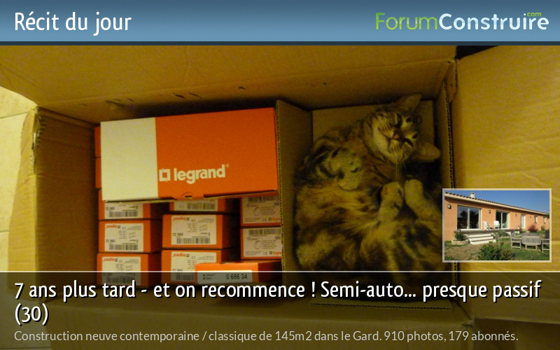7 ans plus tard - et on recommence ! Semi-auto... presque passif (30)