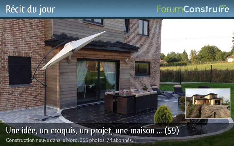 Une id&eacute;e, un croquis, un projet, une maison ... (59)