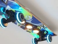 Easy Cruiser Graffiti Led Skateboard