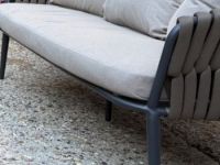 Salon De Jardin Aluminium Gris 5 Personnes Elisabeth Ecloz