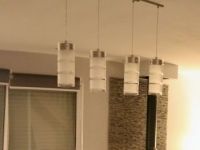 Suspension Moderne Olvero Metal Blanc 4 X 7 