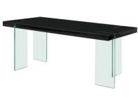 Table A Manger Rectangulaire Marbella Coloris Noir