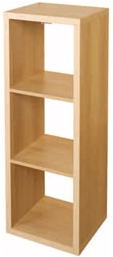 Photo Form Etagere Modulable 3 Cases Decor Chene Mixxit