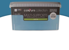 Photo Colours Peinture Multi-supports Bleu Prusse Satin 2,5l