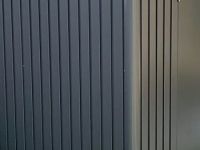 Abri De Jardin En Metal Avantgarde L Gris, 2 Portes