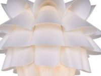 Suspension Moderne Ananas Metal Blanc 1 X 60 W 