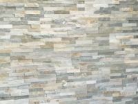 Parement Mural Pierre Naturelle Quartzite Gris-beige - Les Exclusifs - Ref 3493366