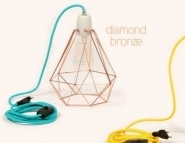 Photo Filament Style Diamond Bronze
