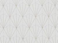 Papier Peint Intisse Geo Blanc /dore