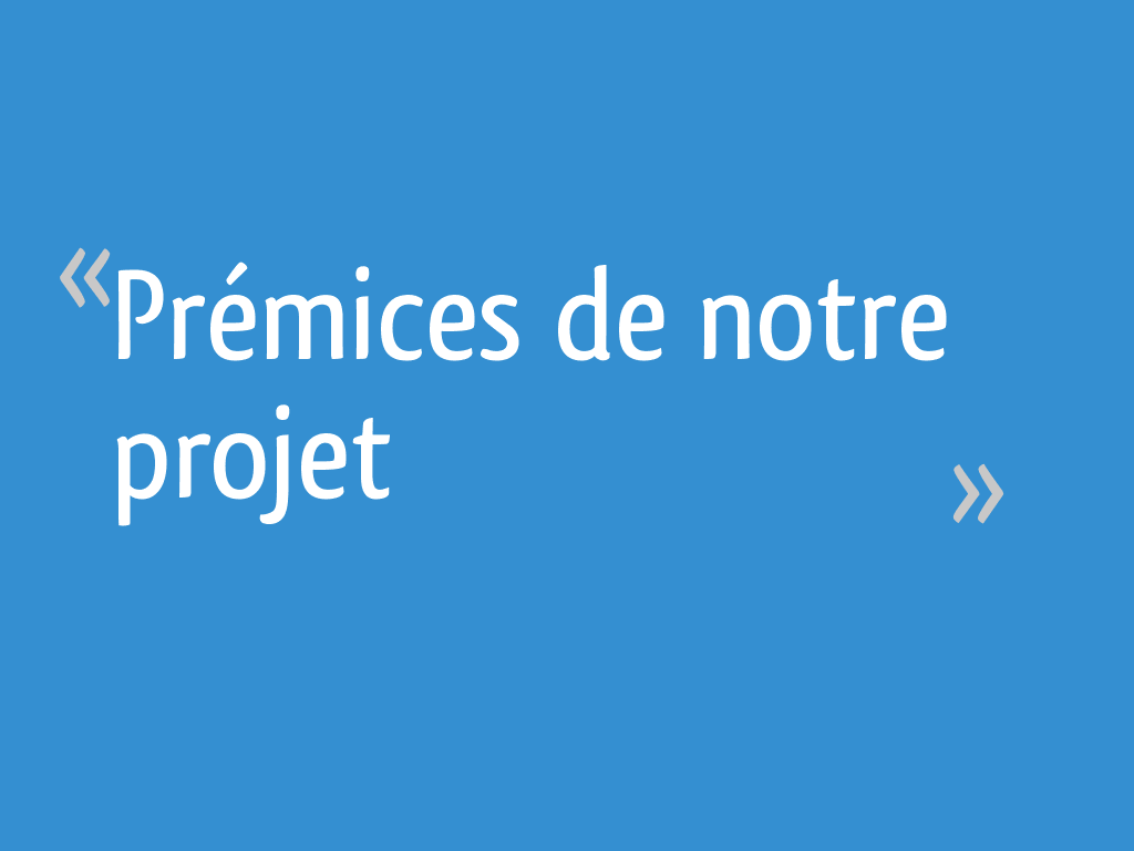 Mon Ex Me Souhaite De Trouver Quelqu Un De Bien Prémices de notre projet - 7 messages