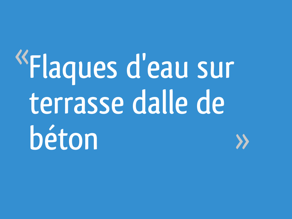 Flaques d
