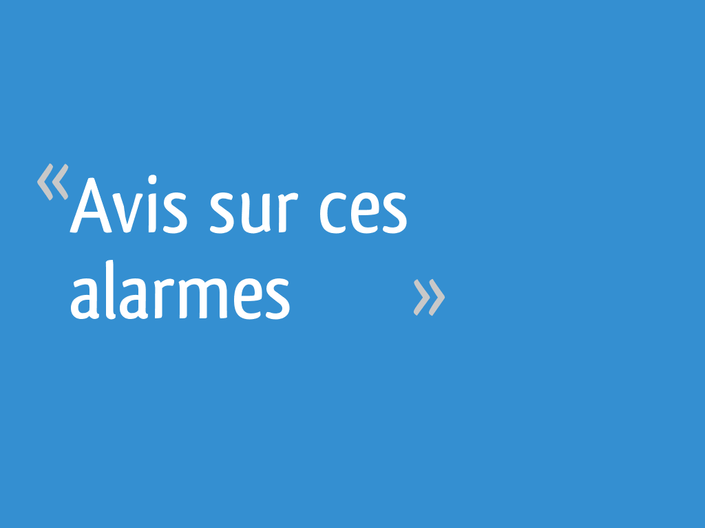Dnb4 Avis Et Test De Notre Alarme Maison Sans Fil Coup De Cœur
