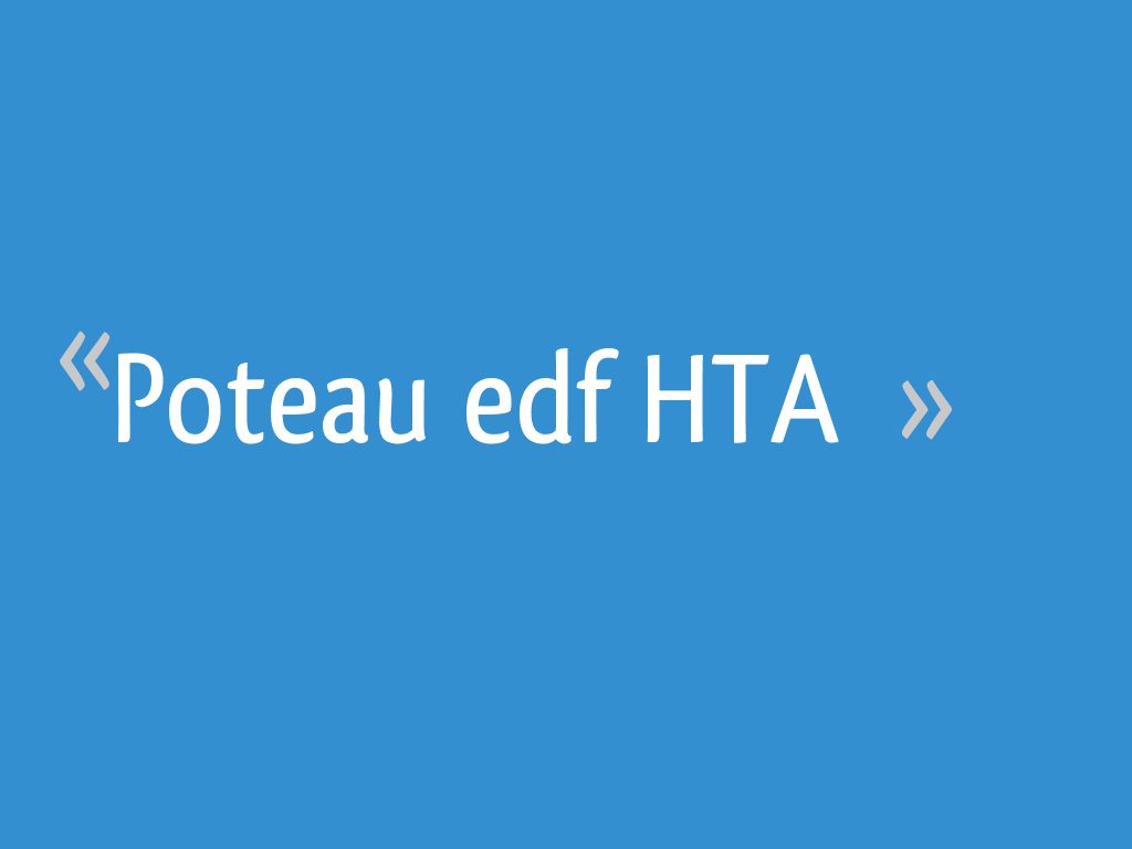 Poteau Edf Sur Mon Terrain Mes Droits