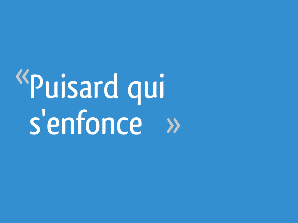 J'ai Vendu Ma Maison à Un Promoteur Puisard qui s'enfonce - 9 messages