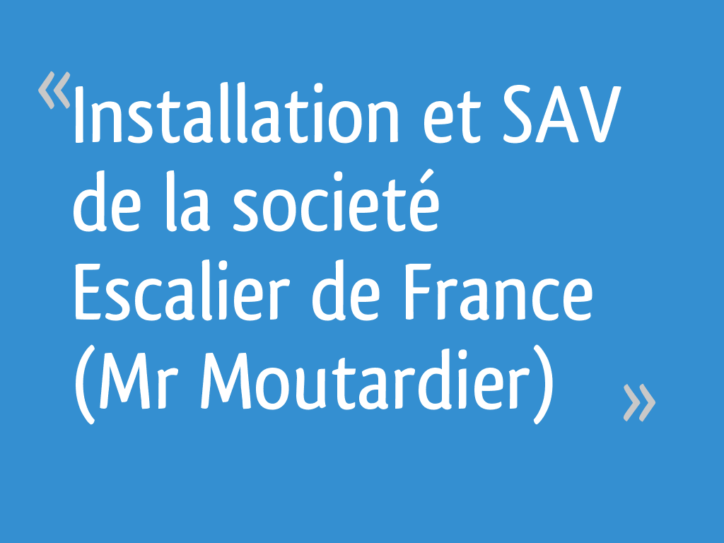 Escalier De France