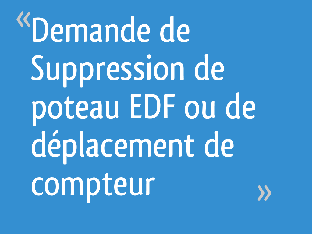 Poteau Edf Sur Mon Terrain Mes Droits