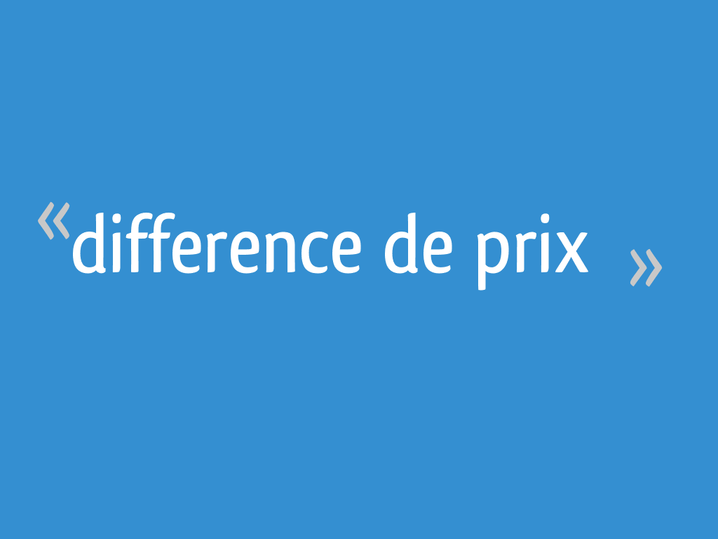 Frais de différence de prix 24.95 main image 0