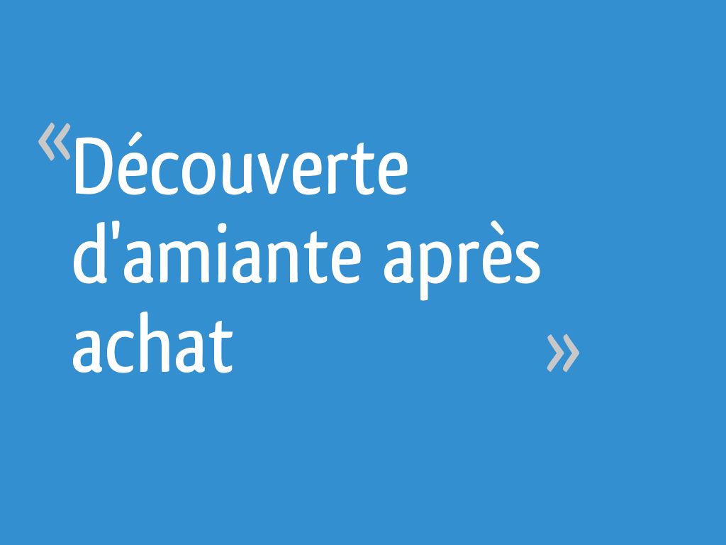 Découverte d