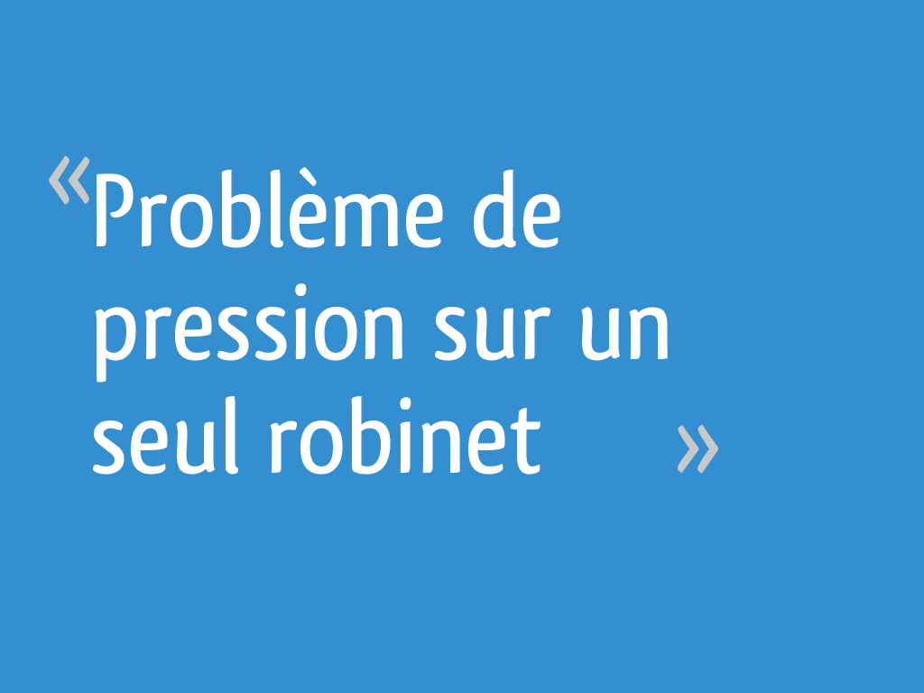 Problème de pression sur un seul 18 messages — free download