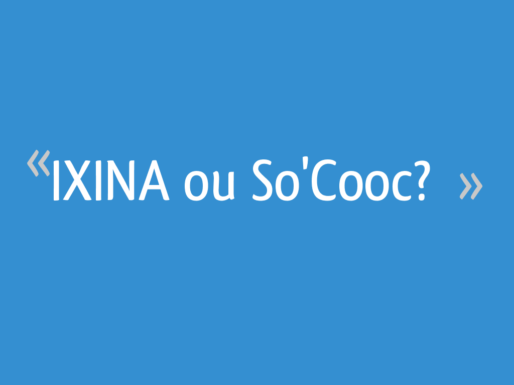 Ixina Ou Socooc 54 Messages